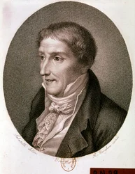 Retrato de Alessandro Volta (grabado)