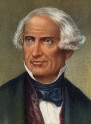 Retrato del inventor estadounidense Samuel Finley Breese Morse .
