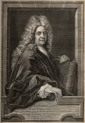 Retrato de Antoine Coypel (grabado)
