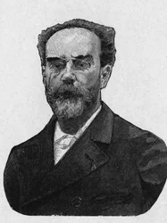 Retrato de Gabriel Lippmann, físico francés que contribuyó a la invención de la fotografía en color .