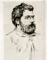 Retrato de Georges Bizet (dibujo)