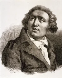 Retrato de Giovanni Paisiello (aguafuerte)