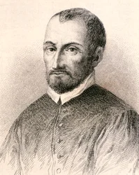 Retrato de Giovanni Palestrina (aguafuerte)