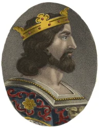 Retrato de Hugues I Capet, rey de Francia