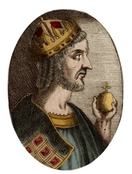 Retrato de Justiniano I - Retrato de Justiniano I (El Grande) (Flavius Petrus Sabbatius Justinianus) (482-565), emperador romano de Oriente