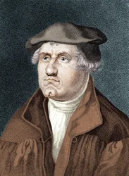 Retrato de Martín Lutero - Grabado, s.f.