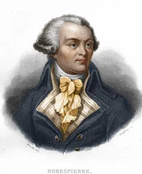 Retrato de Maximiliano María Isidoro de Robespierre (1758-1794), político francés.