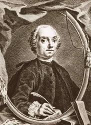 Retrato de Pietro Chiari, dramaturgo, novelista y libretista italiano.