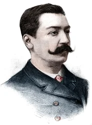 Retrato del príncipe Roland Bonaparte (1858-1924), geógrafo y botánico francés.