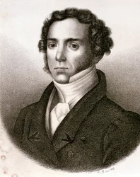 Retrato de Saverio Mercadante (aguafuerte)