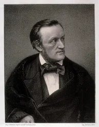 Retrato de Wilhelm Richard Wagner (aguafuerte)