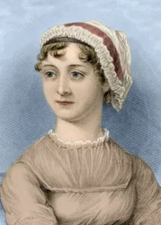 Retrato de la escritora inglesa Jane Austen (pintura)