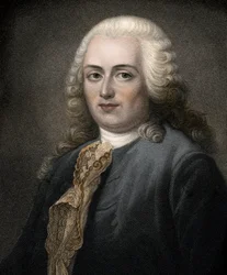 Retrato del economista y político francés Anne Robert Jacques Turgot - Retrato de Anne Robert Jacques Turgot, Barón de l
