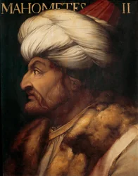 Retrato del sultán otomano Mehmed II, llamado el Conquistador (pintura)