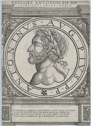 El emperador romano Antonino Pío