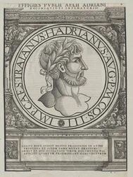El emperador romano Adriano