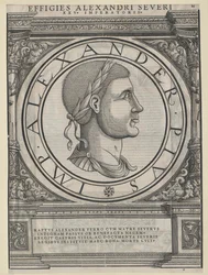 El emperador romano Severo Alejandro