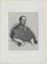 Wilhelm barón de Schneeburg a Salthaus y disco