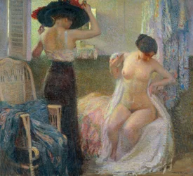 En la cabina