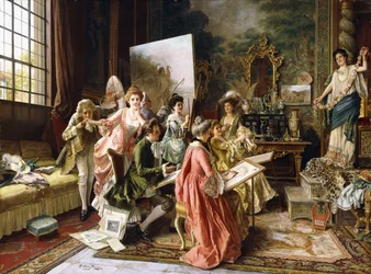 La clase de arte