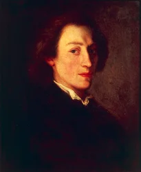 Retrato del compositor y pianista polaco Frederic Chopin (1810 - 1849)