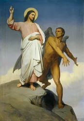 La tentación de Cristo ...