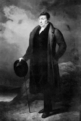 Marqués de Lafayette, aristócrata francés, principios del siglo XIX