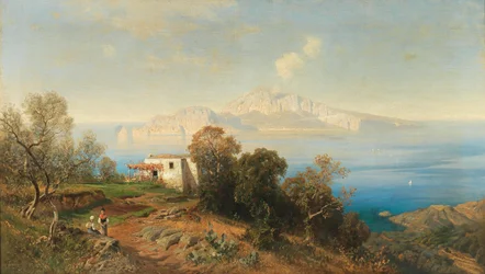 Una vista de Capri