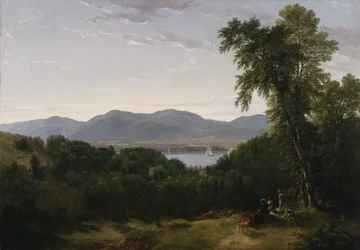 Beacon Hills en el río Hudson, 1852