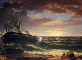 El barco varado