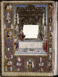 Misal de Thomas James: frontispicio