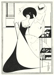 El tocador de Salomé (grabado)