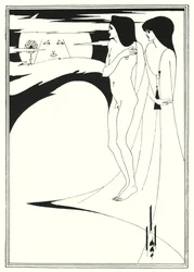 La mujer en la luna (grabado)
