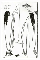 Una repetición de Tristan und Isolde, ilustración de 