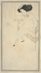 Caricatura de J.M. Whistler