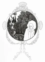 Cul-de-lampe, ilustración para 