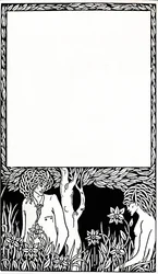 Diseño para la portada de Pagan Papers, 1893, 1914