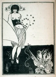 Salomé, ilustración de la obra de teatro escrita por Oscar Wilde