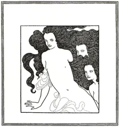 La comedia del oro del Rin, frontispicio 1872