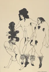 Los embajadores lacedemonios, para la Lisístrata de Aristófanes, ca. 1926.