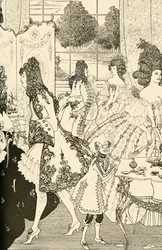 El rapto del mechón, 1896, 1928
