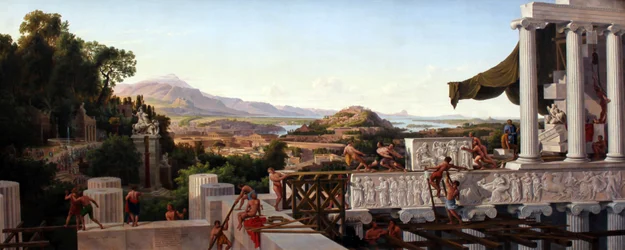 Vista de la Flor de Grecia