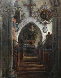 Interior, Iglesia de Dale, Lustre
