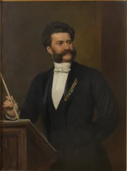 Retrato de Johann Strauss 1825-1899, 1888