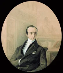 Retrato del príncipe Vladimir Fyodorovich Odoyevsky