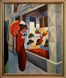 Sombrerería (pintura sobre lienzo)