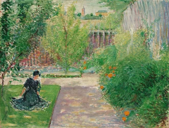 Jardín soleado, 1908