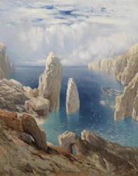 Alemán: Steep coast