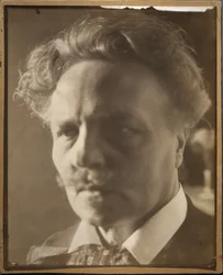 Autorretrato de August Strindberg
