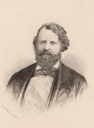 Retrato del violinista y compositor Joseph Joachim 1831-1907